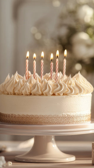 A Photo of a Champagne Coupe in Celebration of a Birthday