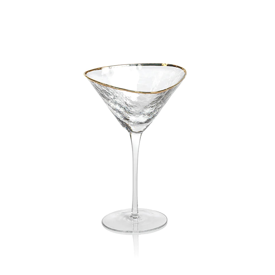 
                  
                    Gold Rim Martini Glass (Sold Individually)
                  
                