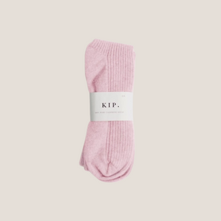 Pink Cashmere Sleep Socks, KIP Cashmere Sleep Socks, Biggest Little Baskets, Cashmere Socks, Cashmere, Luxury Gift, Luxury Gift for Her, Spa Gift, Gift