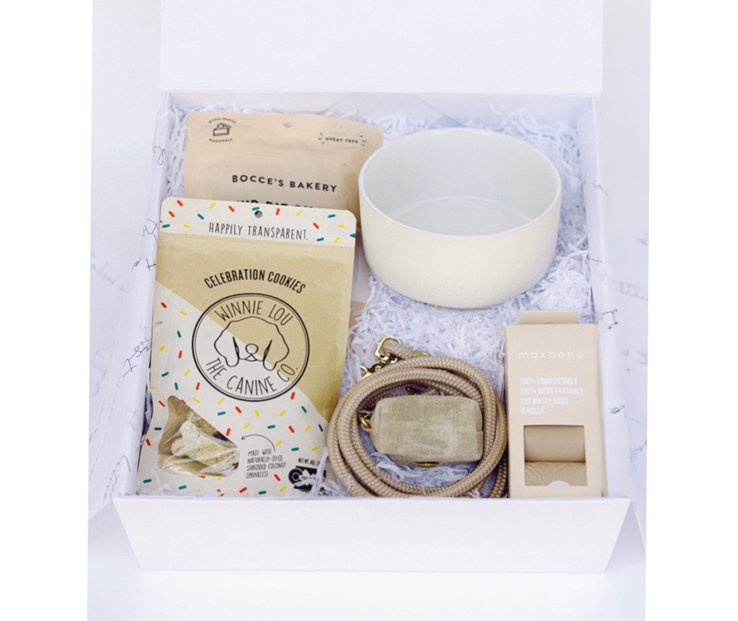 
                  
                    They Call it Puppy Love - Deluxe Gift Box -Flax Color
                  
                