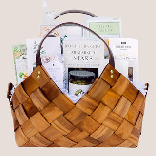 The Tried & True Gift Basket - Medium Brown