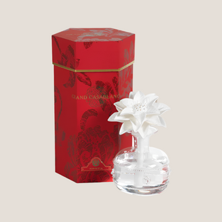 Poinsettia Porcelain Diffuser