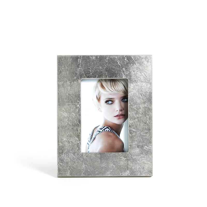 Elise Silver Leaf Photo Frame - 4x6